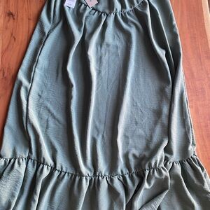 NWT Elegant Green Skirt